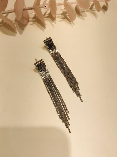 Slinky Chain Drop Earrings